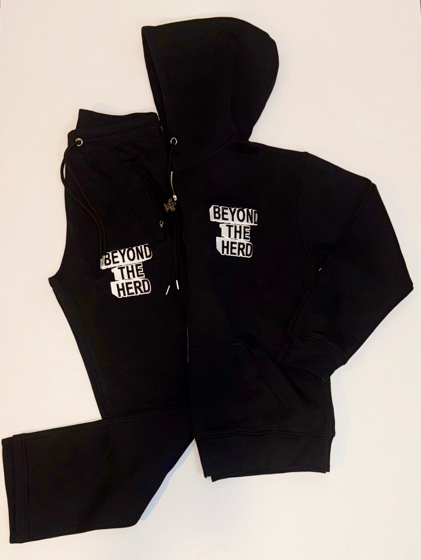 "Beyond The Herd" Zip-up set
